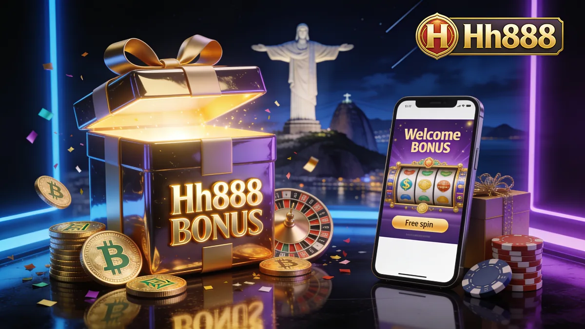 Ofertas de bônus da HH888 para jogadores no Brasil